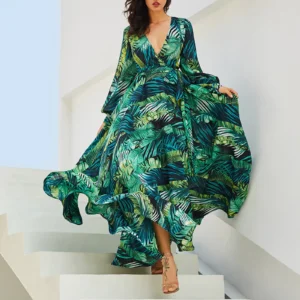 Robes Boheme Vertes